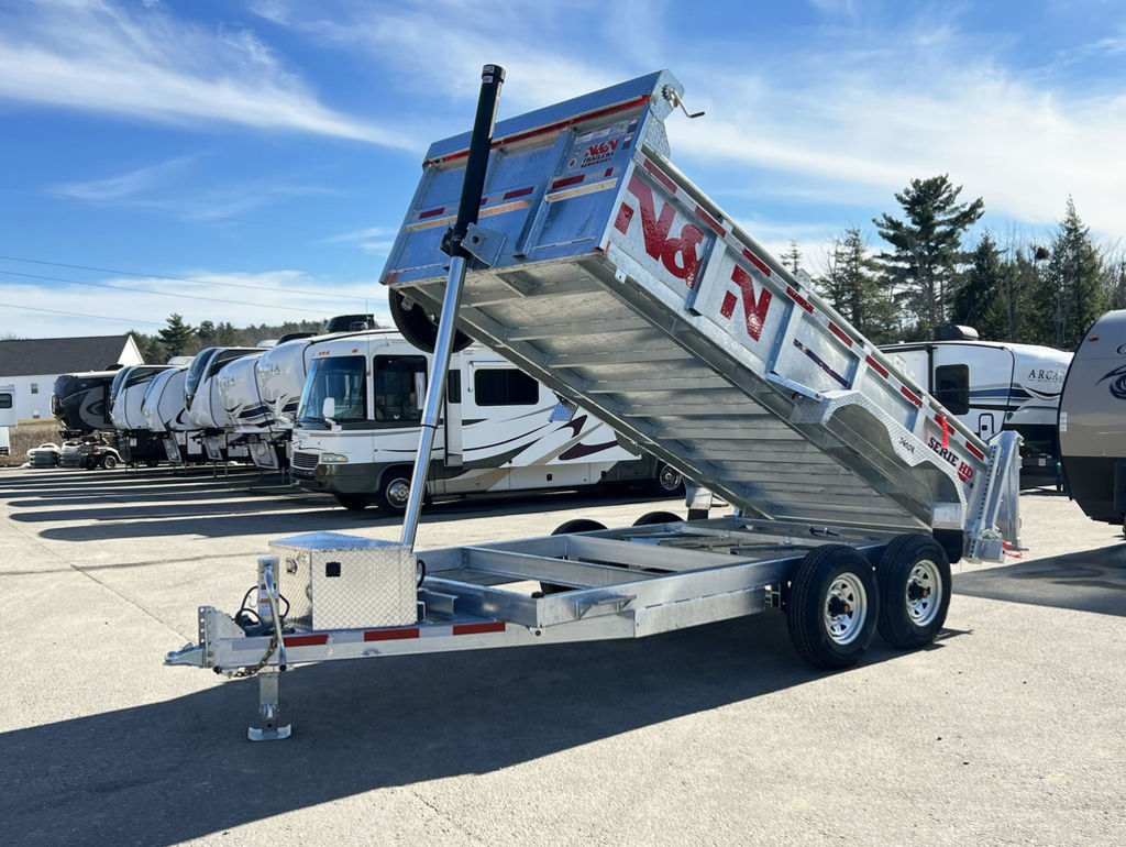 2025 N&N Trailers 7×14 14K Galvanized Hydraulic Dump Trailer - Image 19
