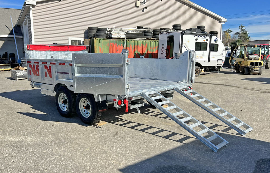 2025 N&N Trailers 7×14 14K Galvanized Hydraulic Dump Trailer - Image 16