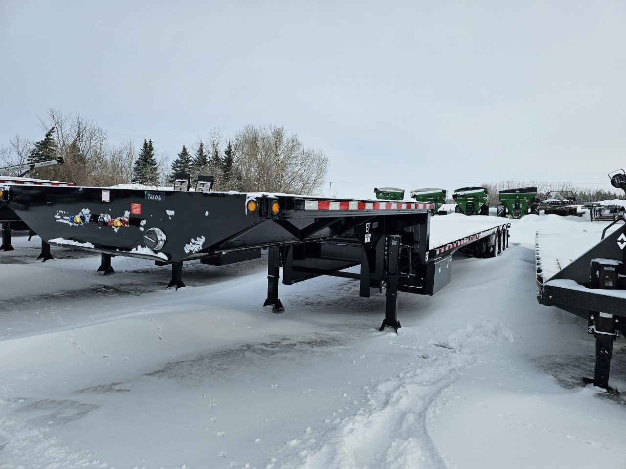 2024 Behnke OTR 53ft Gooseneck Equipment Trailer - Image 5