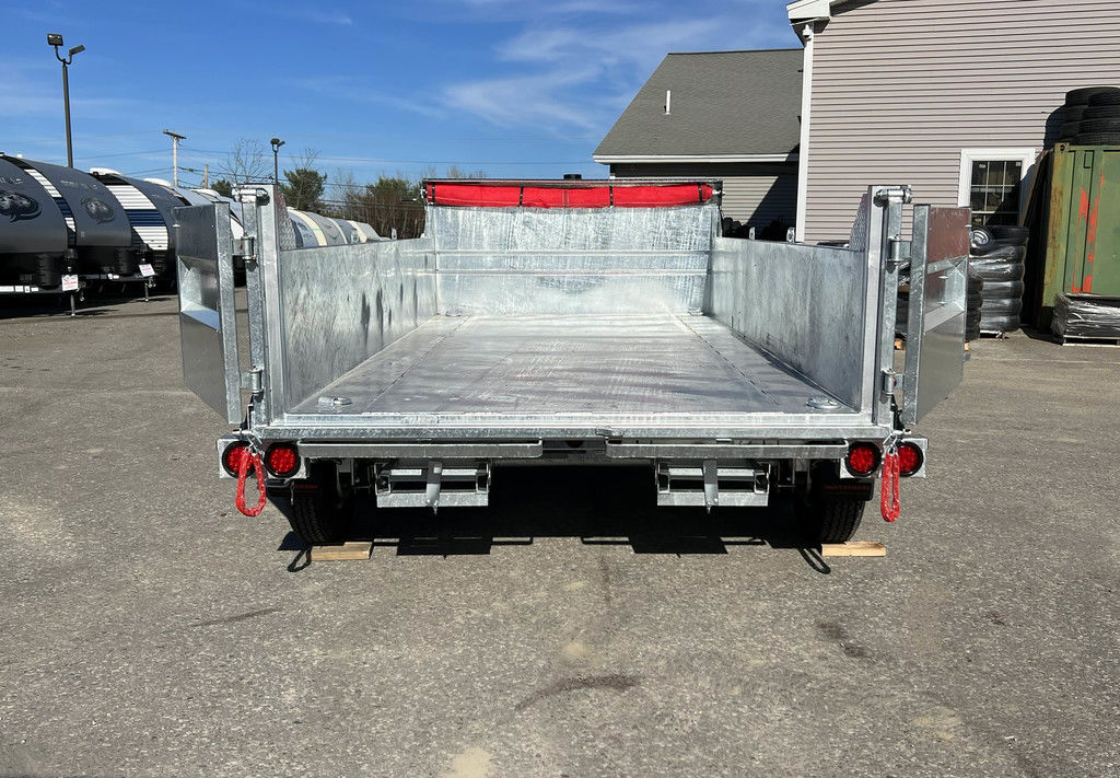 2025 N&N Trailers 7×14 14K Galvanized Hydraulic Dump Trailer - Image 15