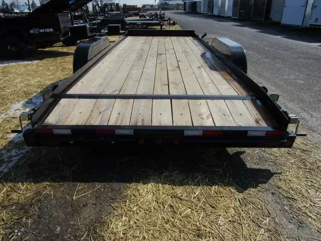 Big Tex Wood Deck Open Car Trailer 83″ x 20′ 10K GVW - Image 2