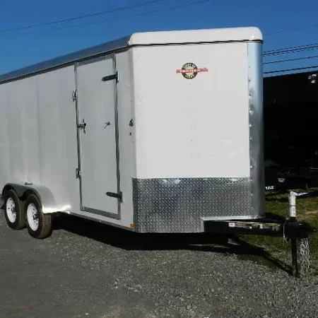 Carry On 7 x 16 Enclosed V Nose Cargo Trailer