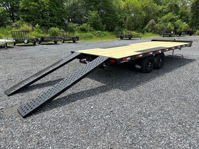 CAM Superline 8 x 18 Deckover Equipment Trailer Slide Out Ramps - Image 3