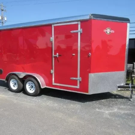 Carry On 7 x 14 Enclosed V Nose Cargo Trailer 6″ Extended Height